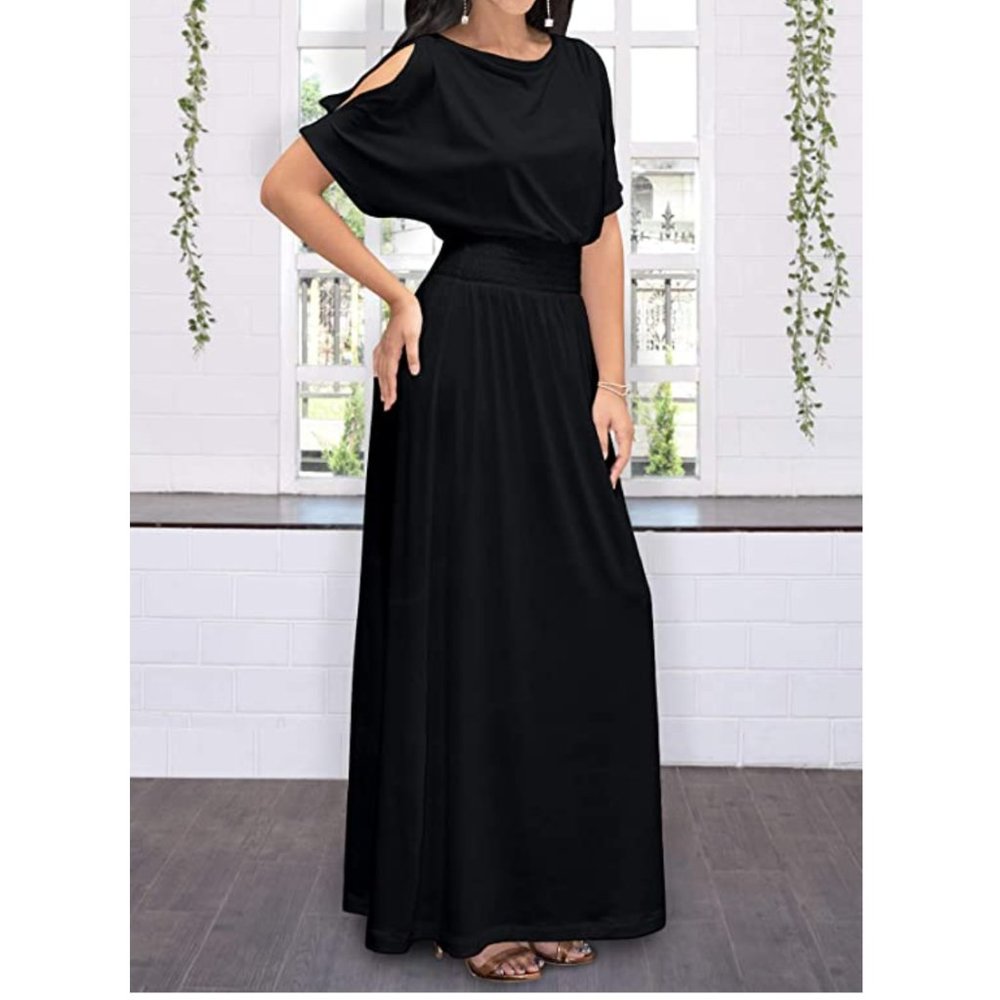 NWT KOH KOH split sleeve maxi dress